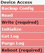 netguardian device acccess menu