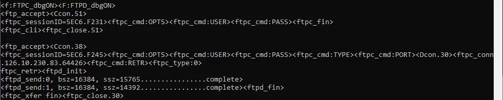 dps debug ftp