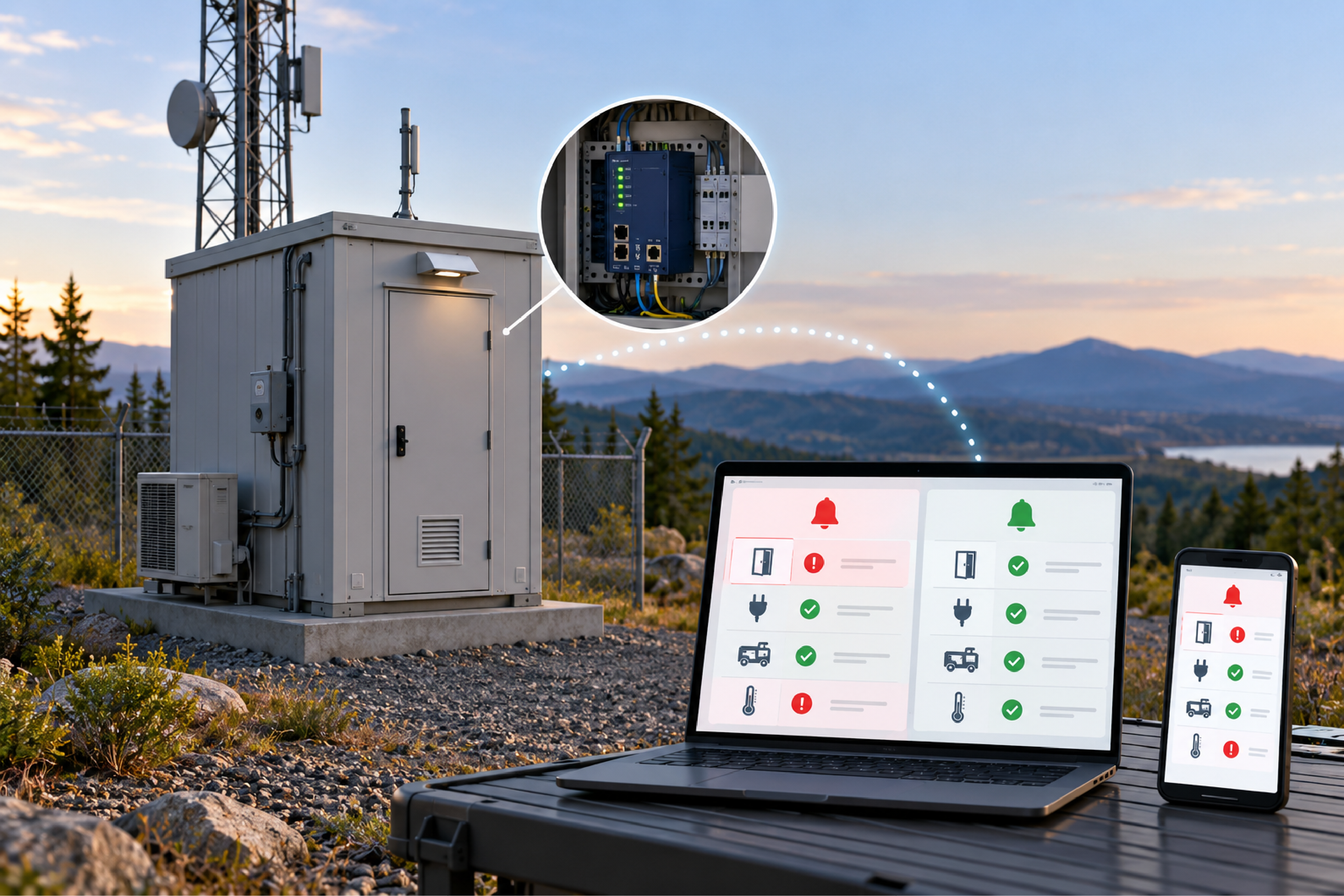 Alarm data being sent to PRISM vs Central Station