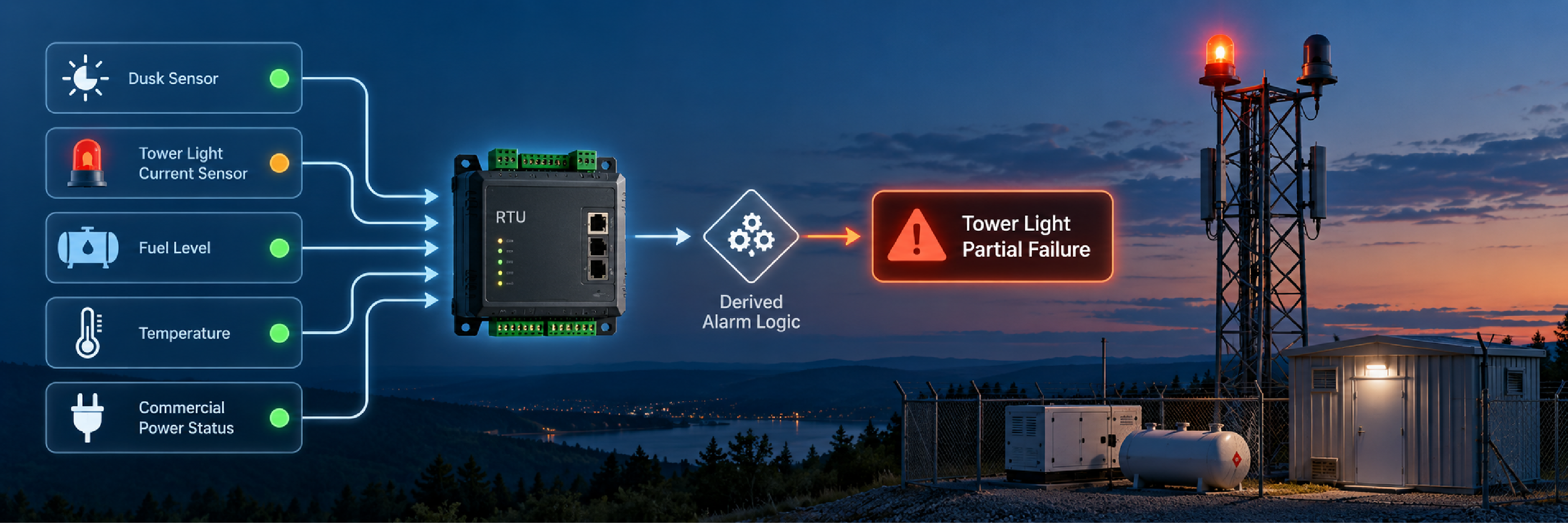 Alarm data being sent to PRISM vs Central Station