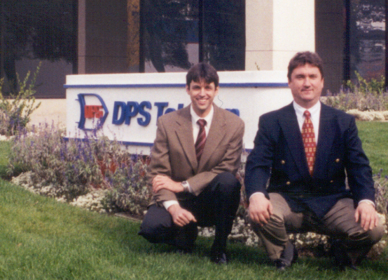 Bob Berry and Ron Stover at DPS Telecom Headquarters