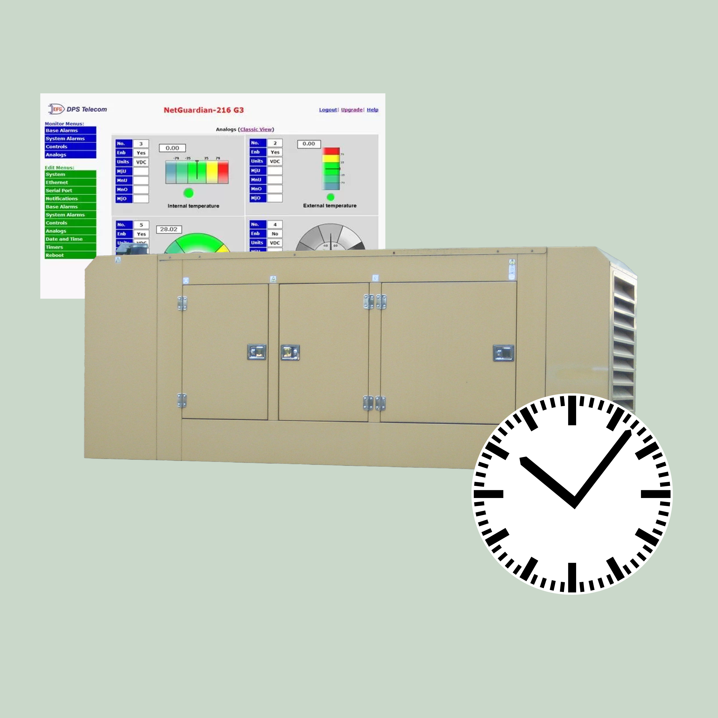 Generator runtime reporting