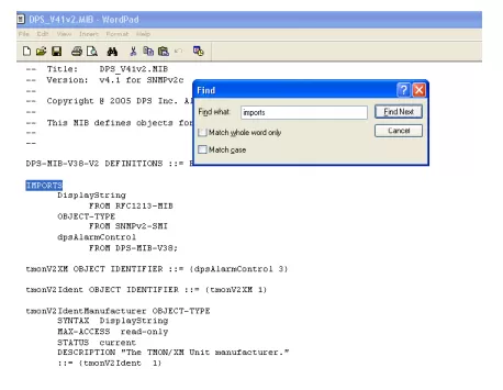 SNMP protocol