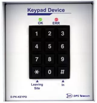 Door entry numerical keypad