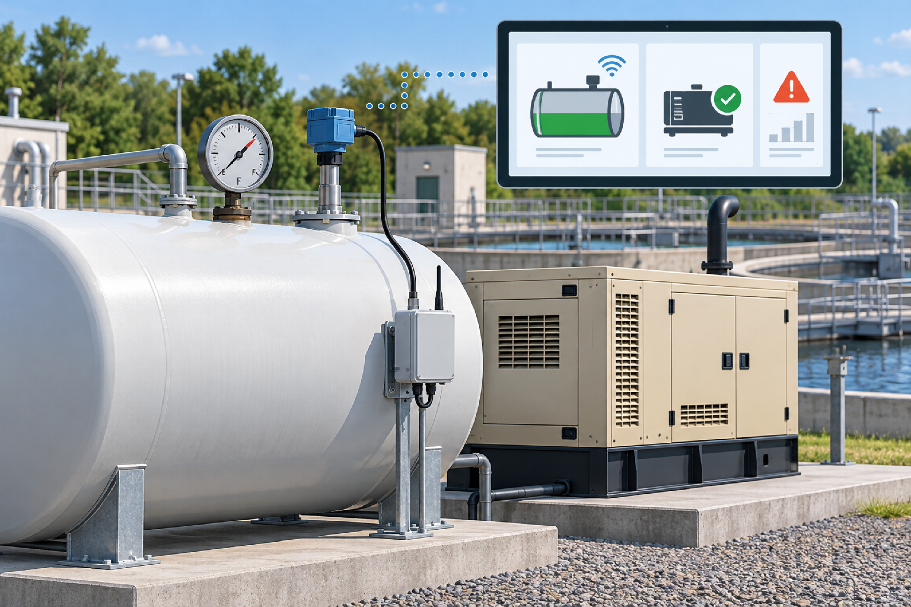 Diesel generator monitoring
