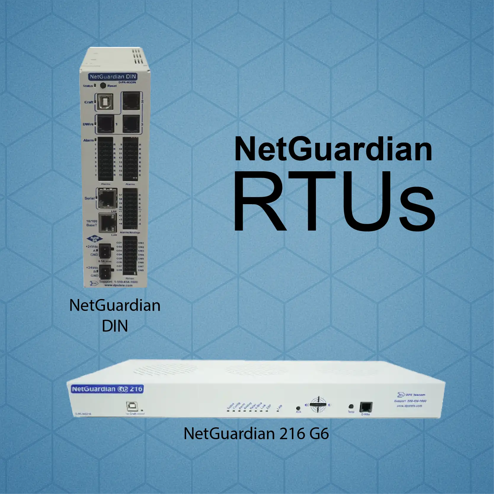 Example NetGuardian RTUs