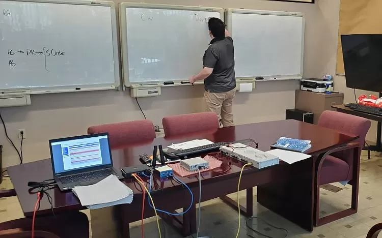 Simulating operation in the track geometry car from DPS HQ in California