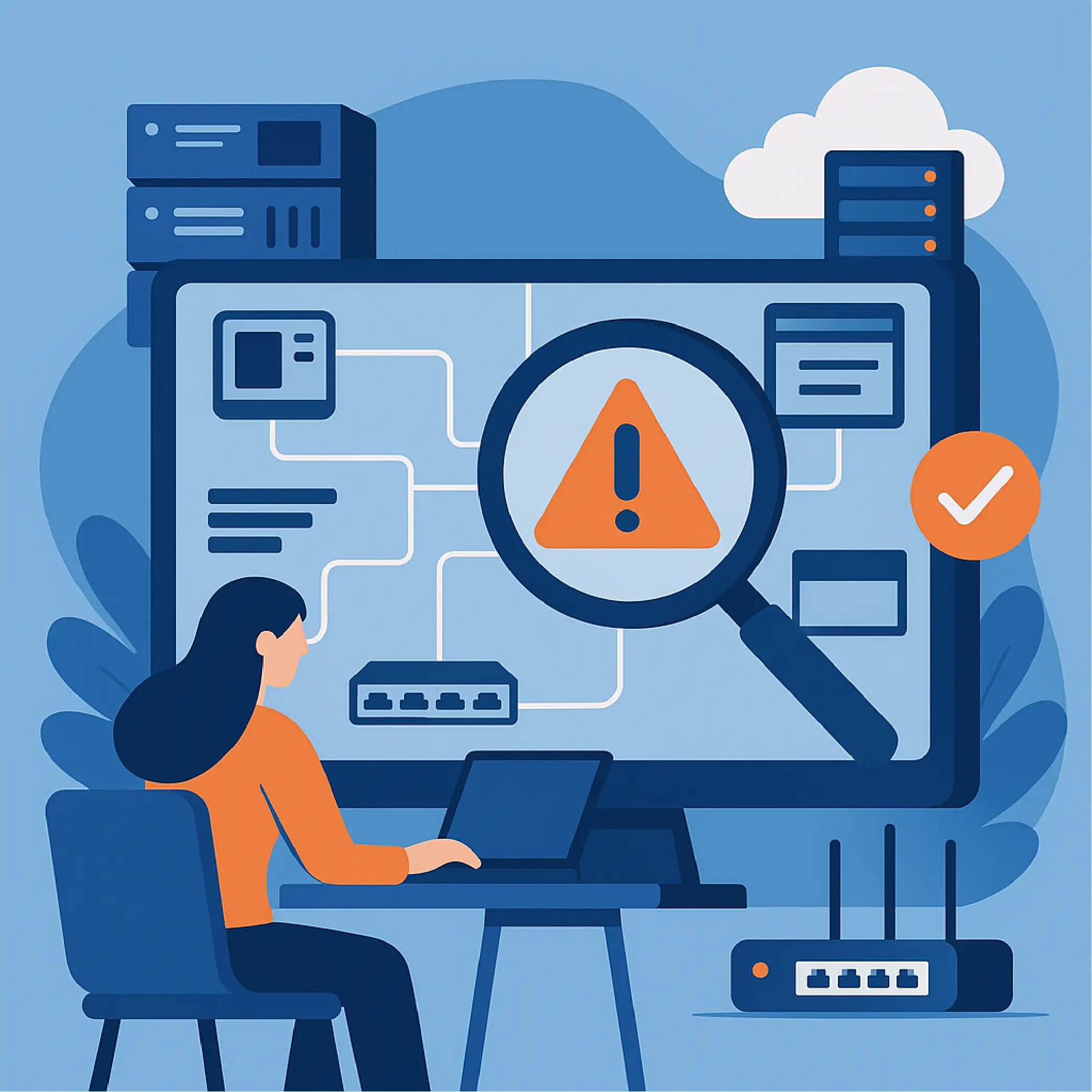 Network visibility prevents outages