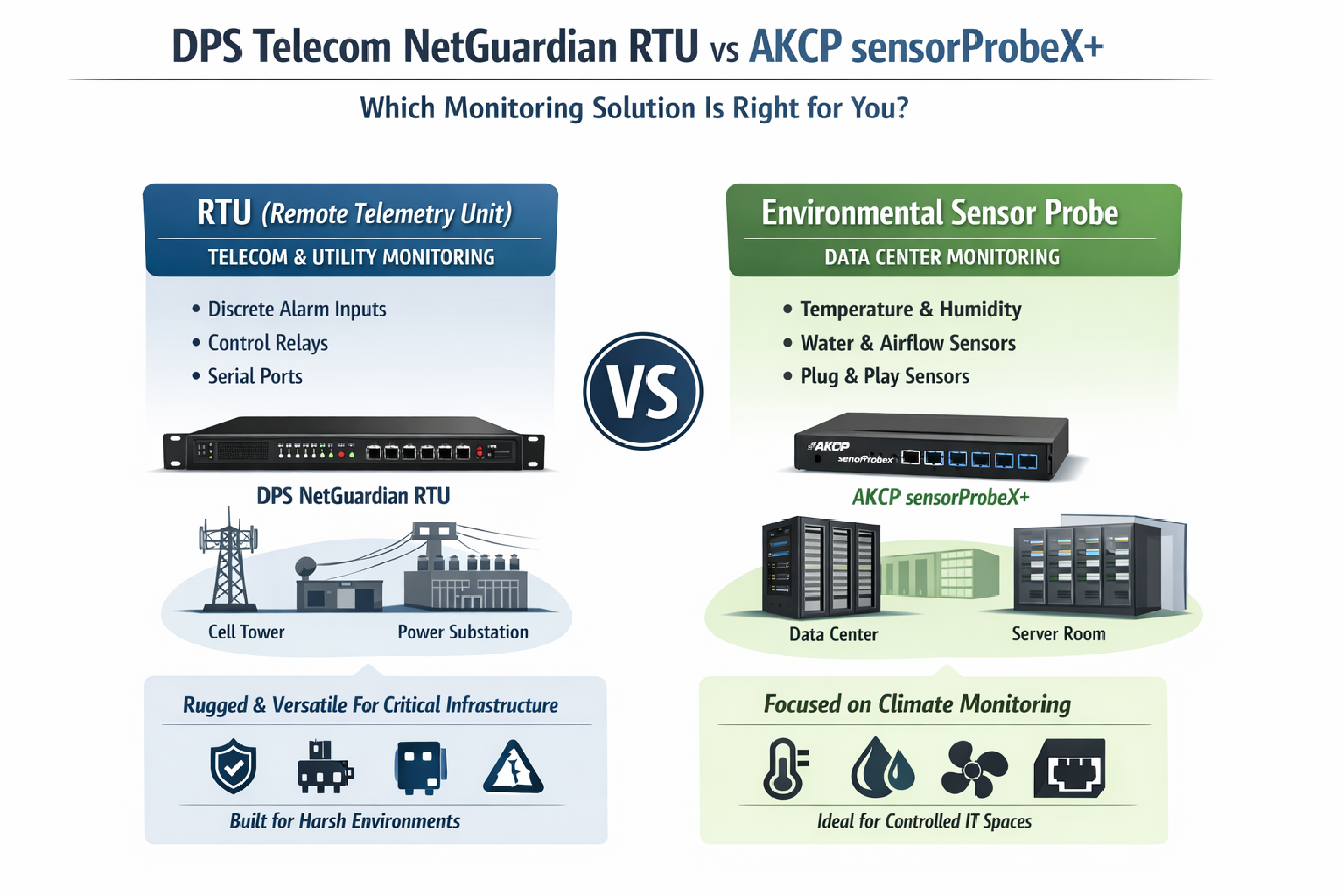 NetGuardians vs SensorProbeX