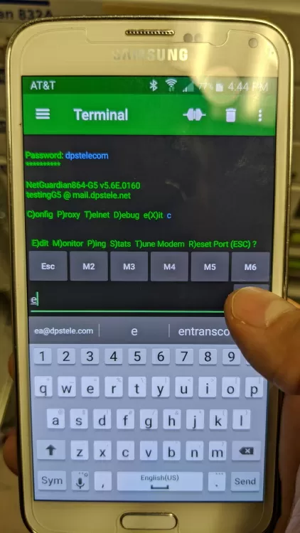 Setting your RTU through your phone