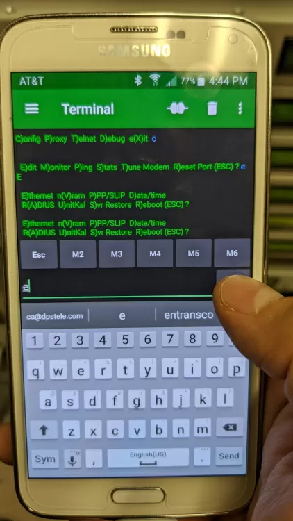 Setting your RTU through your phone
