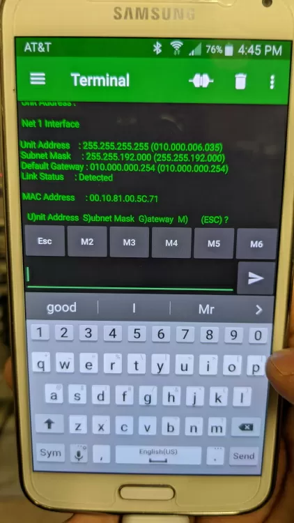 Setting your RTU through your phone
