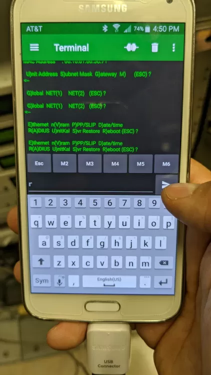 Setting your RTU through your phone