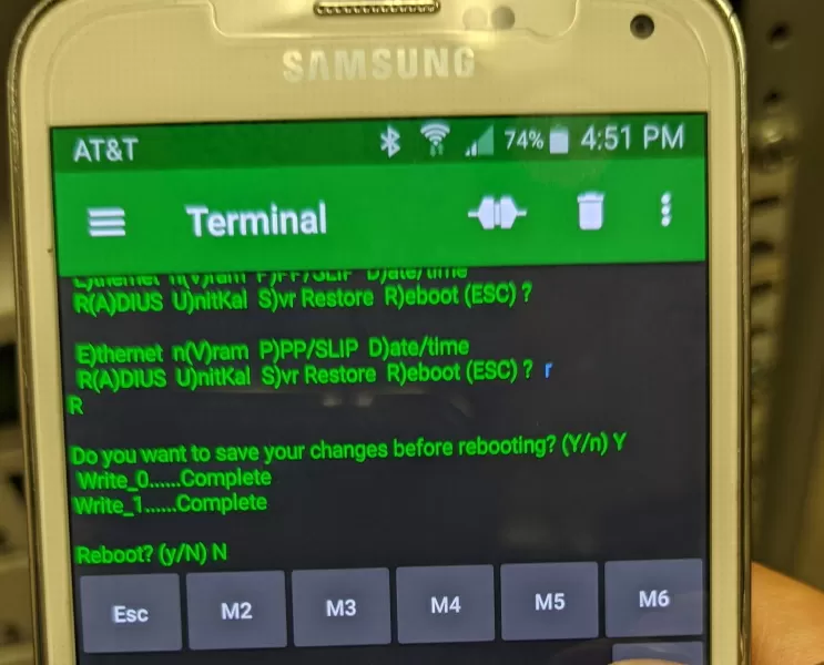 Setting your RTU through your phone