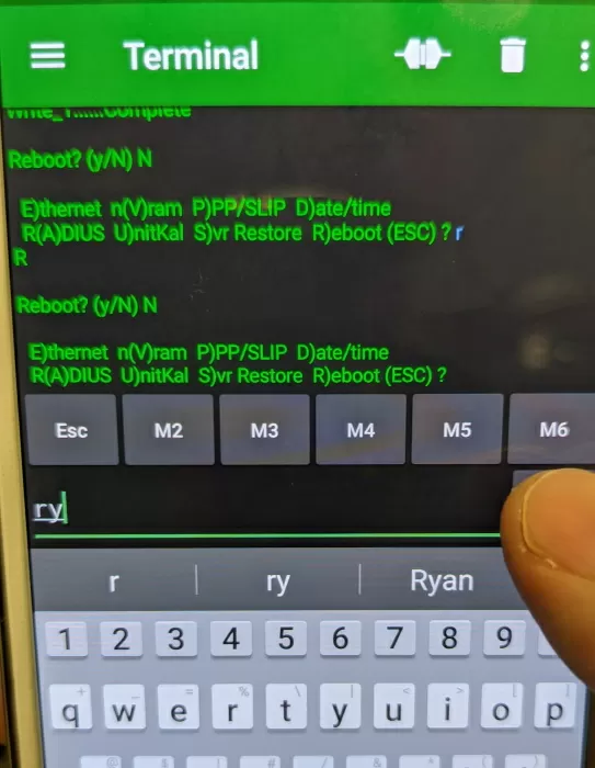 Setting your RTU through your phone
