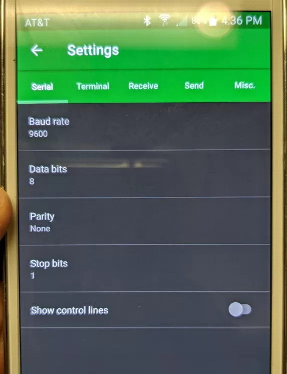 Setting your RTU through your phone