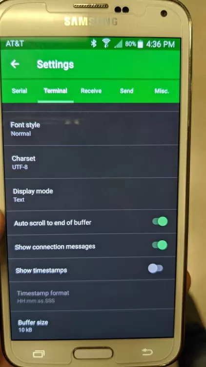 Setting your RTU through your phone