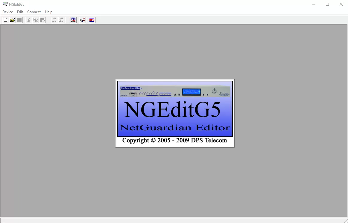 NGEdit Splash Screen
