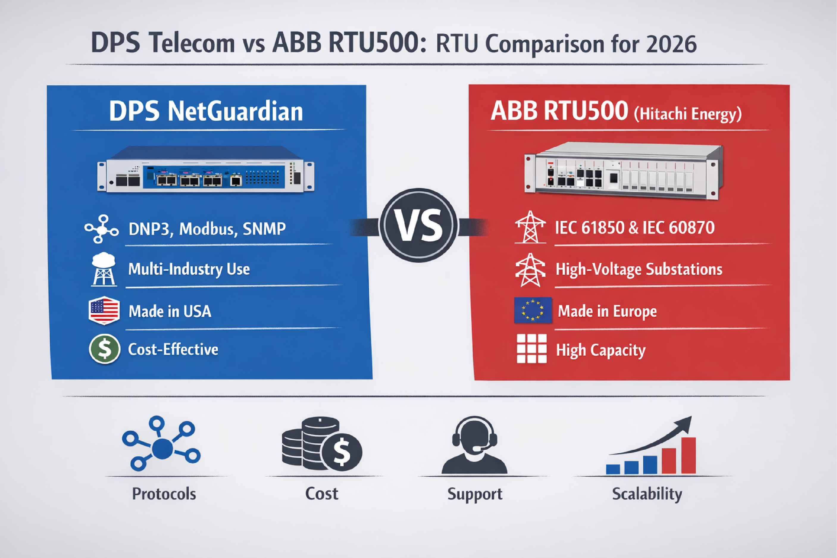 NetGuardian RTU vs ABB RTU500