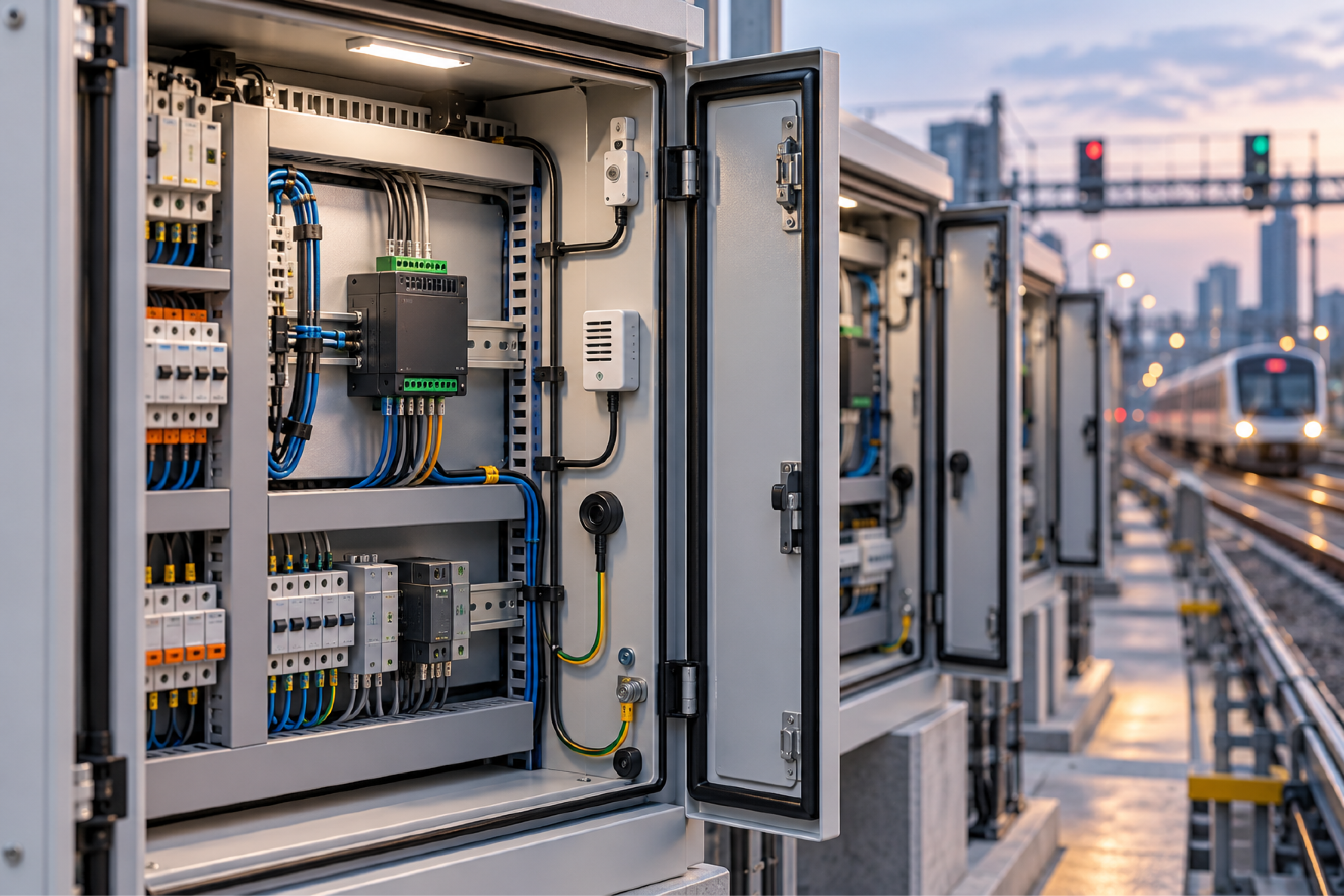 Standardizing Rack Monitoring For Rail Control Cabinets