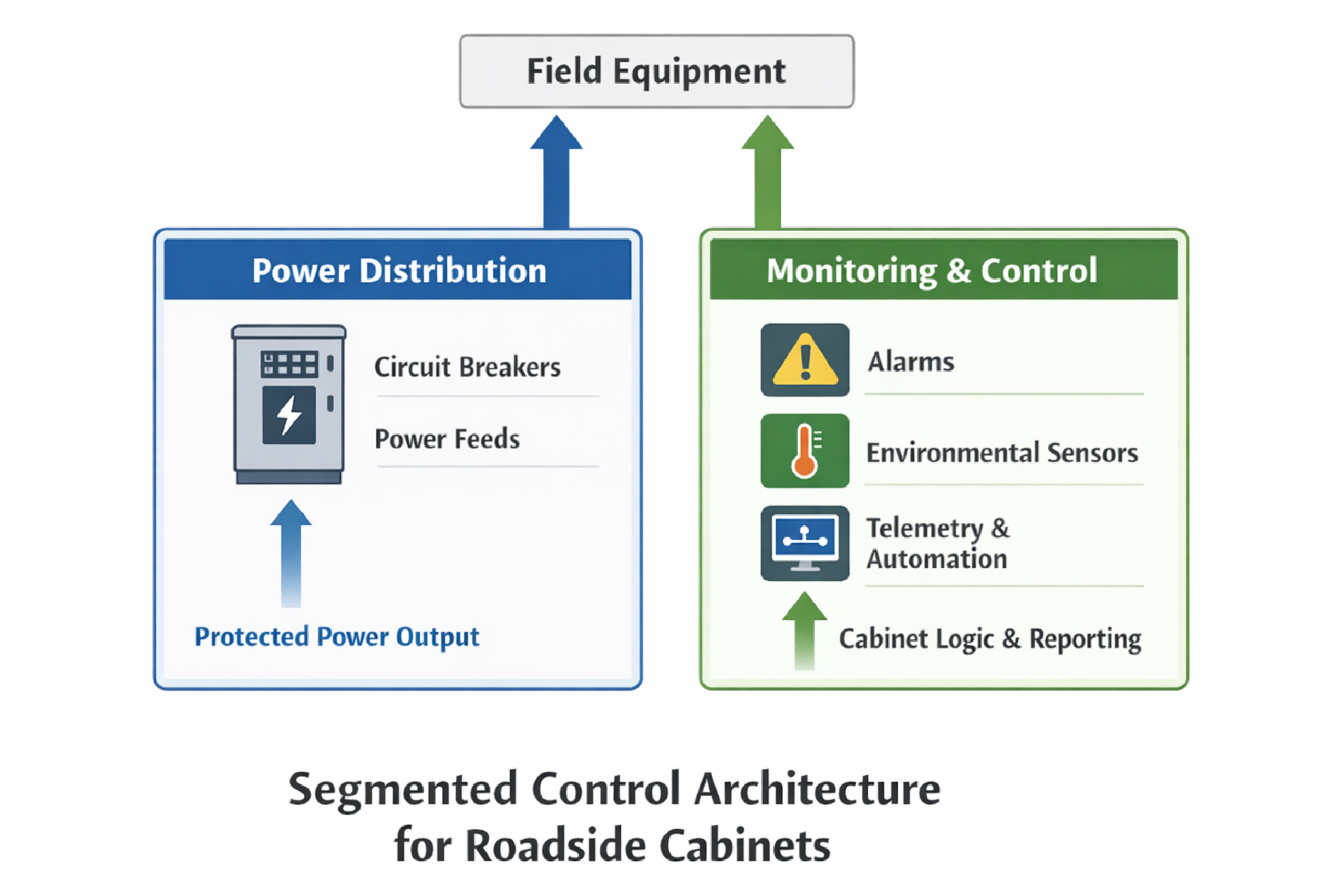 Roadside cabinet monitoring