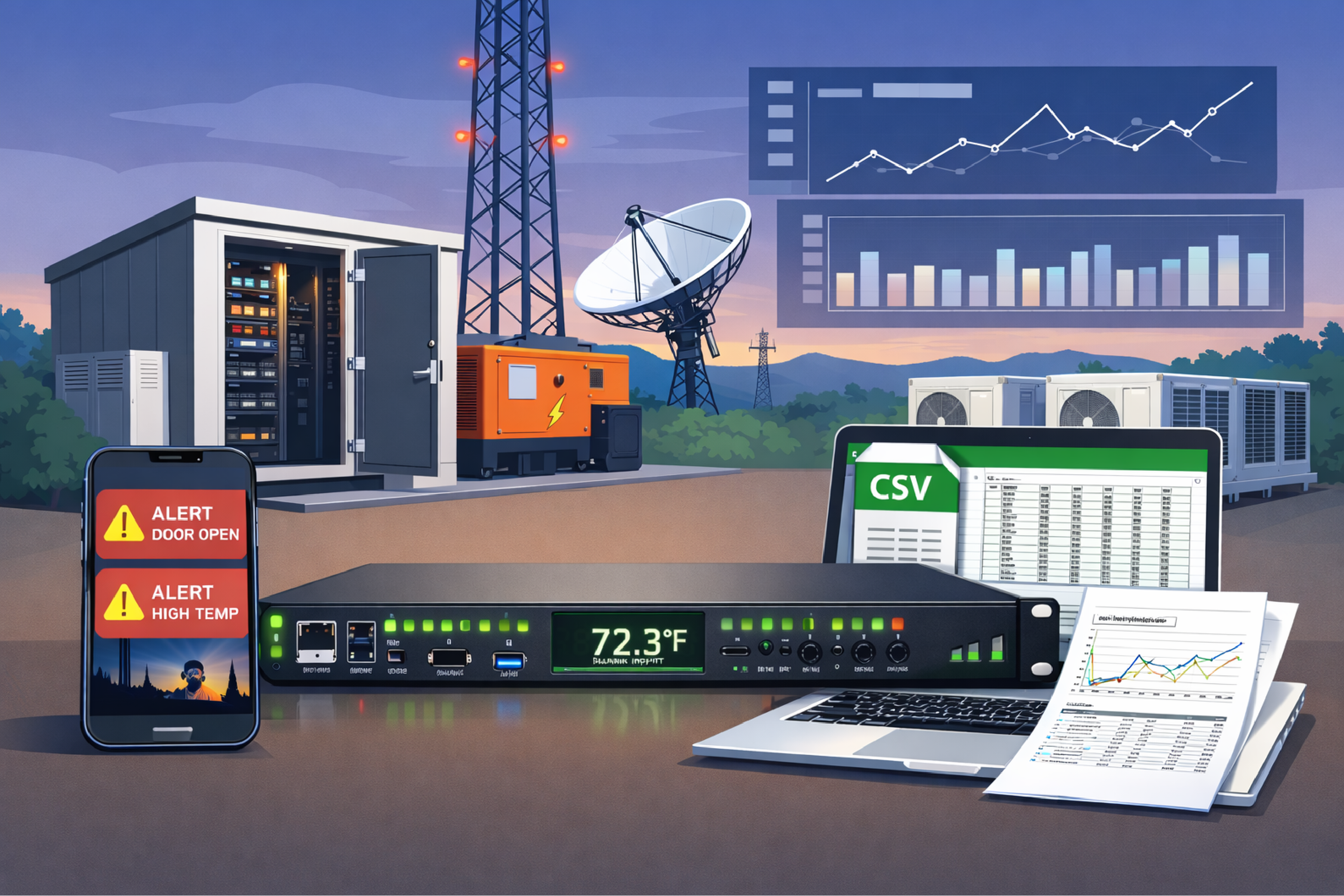 RTU monitoring functions