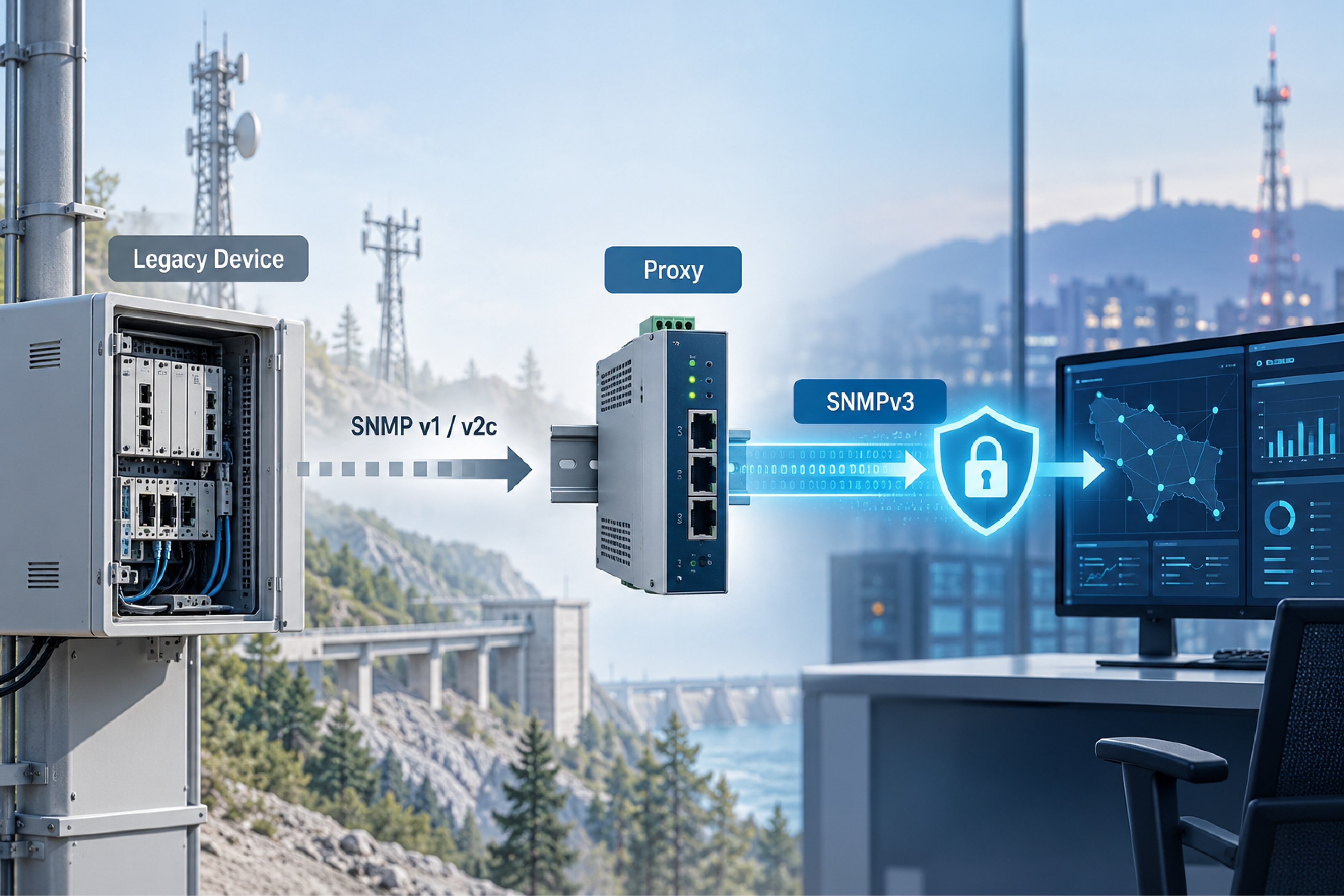 Alarm data being sent to PRISM vs Central Station