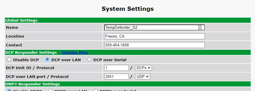 TempDefender Enable DCPx