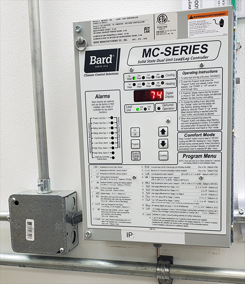 Bard MC series HVAC controller