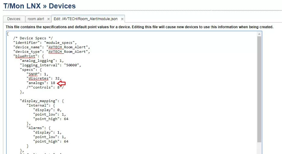 T/Mon master station screen