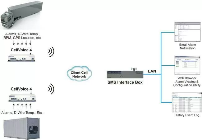 Cellular Monitoring Topology