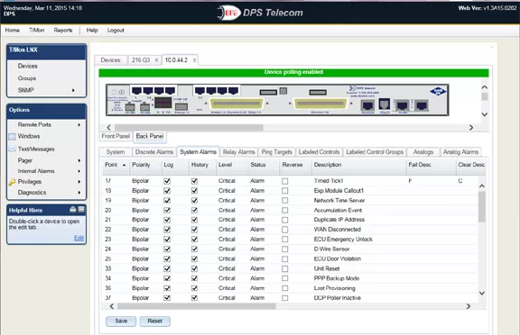User-friendly RTU interface