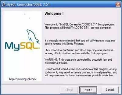 MySQL Connector/OBDC installation