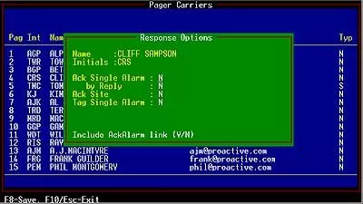 configure email responses