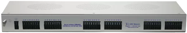 Back panel of the Line Protector 48 SPD device