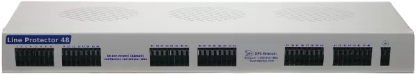 Front panel of the Line Protector 48 SPD device