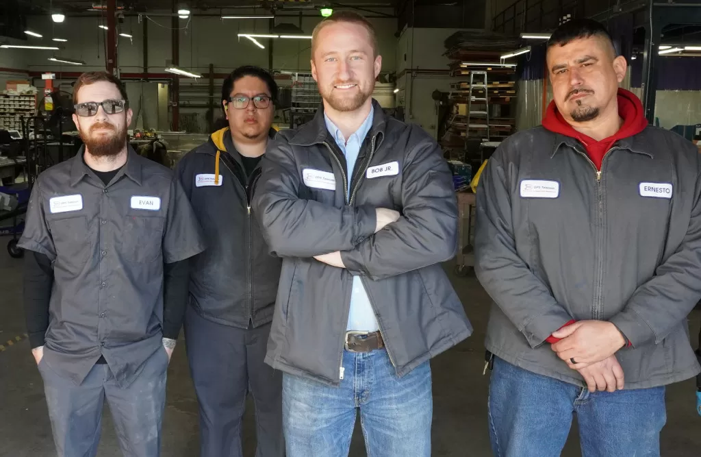 DPS Metal Shop employees