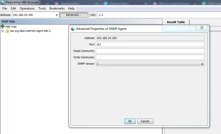 MIB Browser Address