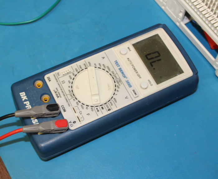 Test Alarm Points Using Alligator Clips and a Multimeter