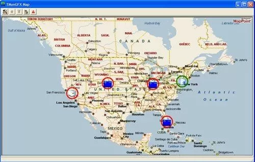 SCADA System Map