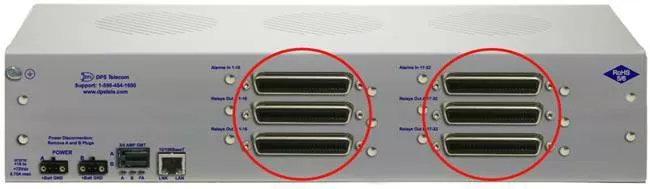 Alarm Point Duplicator Back Panel