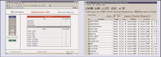 NetGuardian 16s interface