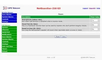 Configurable Web Timers