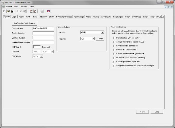 Overview NetGuardian 240T Features, Options and Functions