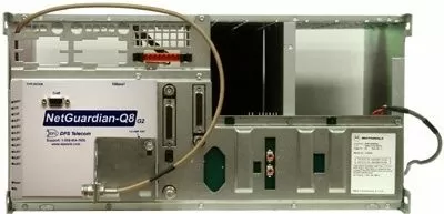 This unique design means the NetGuardian-Q8 takes up no additional rack space.