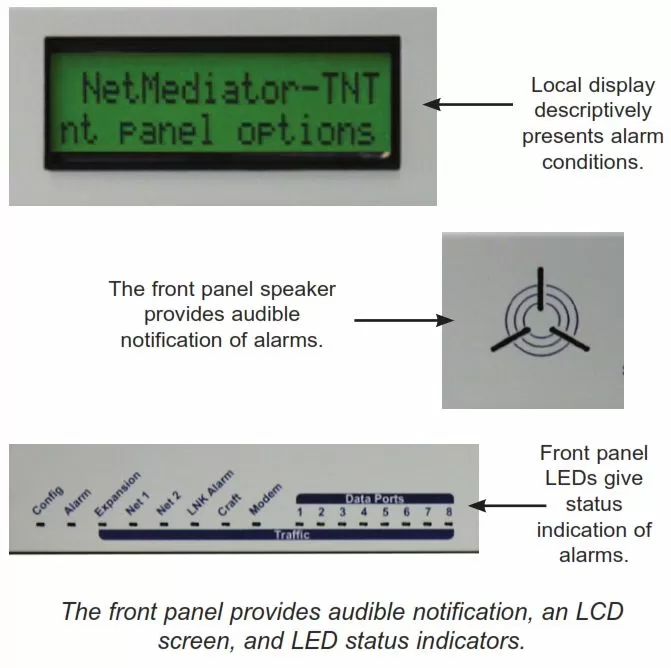 NetMediator Alarm Callouts
