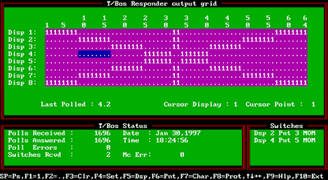 TBOS Resonder Output Grid