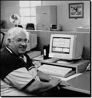 Don Cooper monitors his T/MonXM Workstation