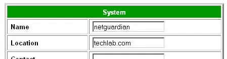 Configure the NetGuardian's email address