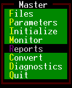T/Mon XM Master Menu